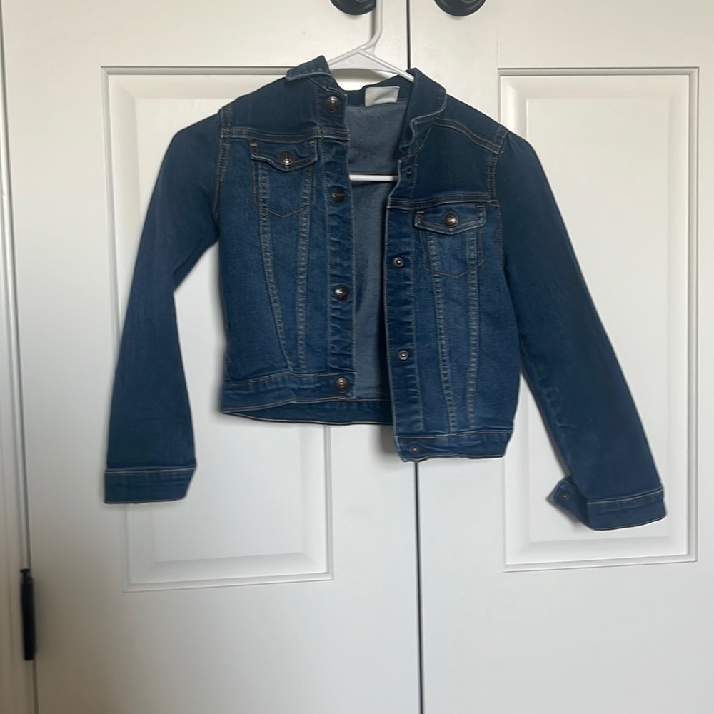 Size 7-8 Jean jacket for girls!